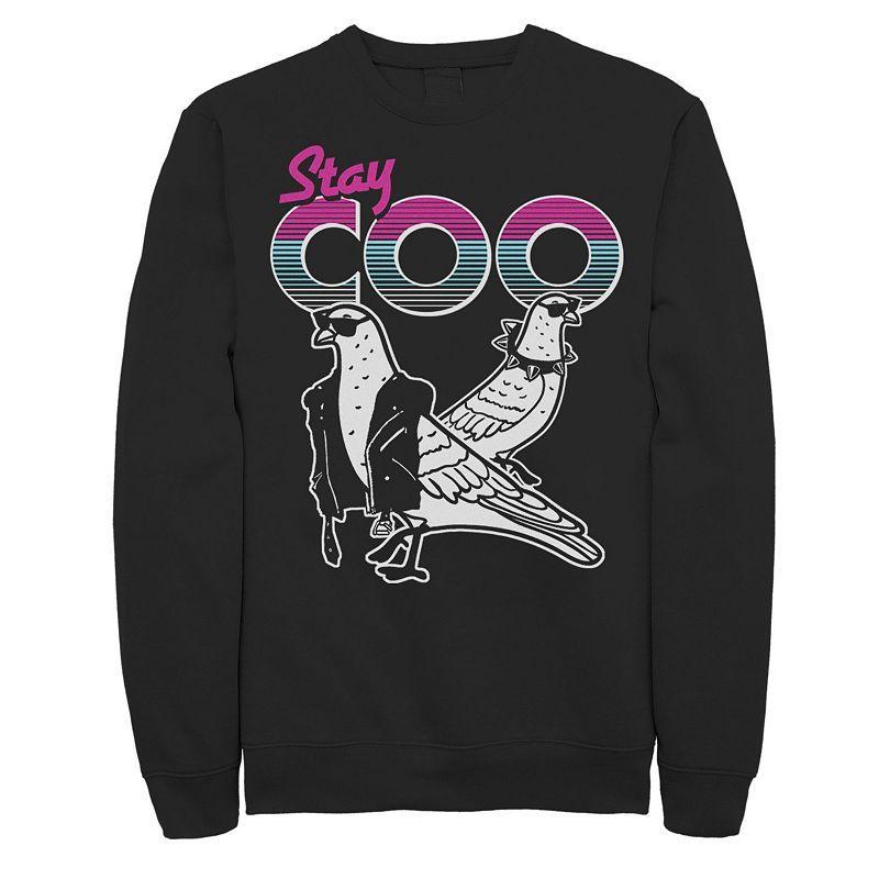 Mens Stay Coo Pullover Sweatshirt Black Product Image