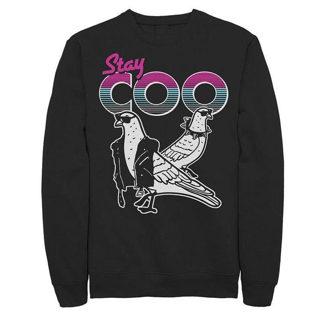 Mens Stay Coo Pullover Sweatshirt Black Product Image