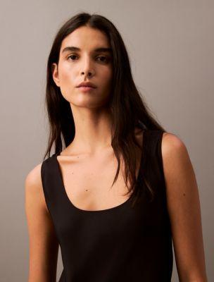 Viscose Twill Maxi Slip Dress Product Image