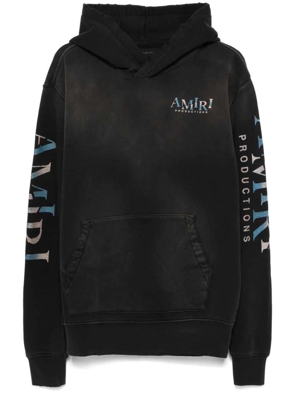 Logo-print Hoodie In Black Product Image