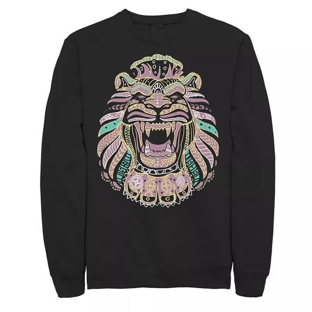 Disneys Aladdin Live Action Mens Lion Cave Line Art Sweatshirt Product Image