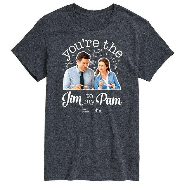 Mens The Office Jim To My Pam Tee Product Image