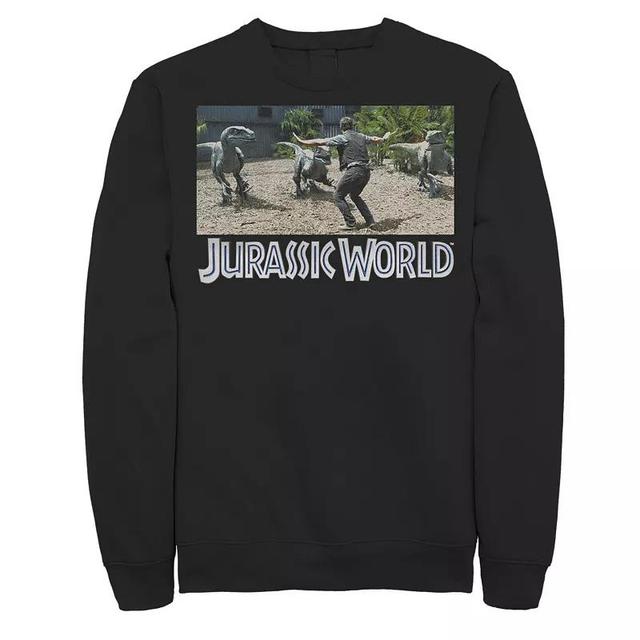 Mens Jurassic World Owen Raptor Pack Trainer Sweatshirt Product Image