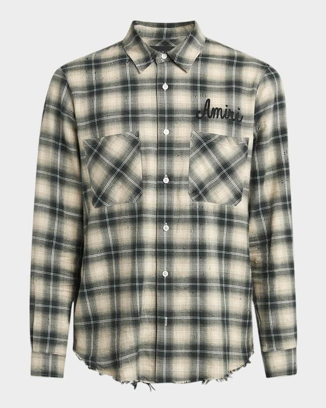 Men's Shotgun Flannel Button-Down Shirt Product Image