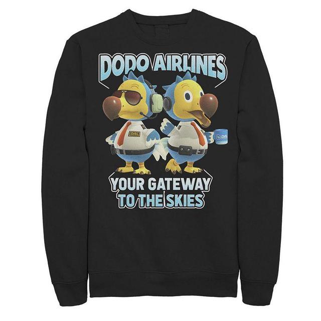 Mens Animal Crossing Dodo Airlines Your Gateway To The Skies Sweatshirt Product Image