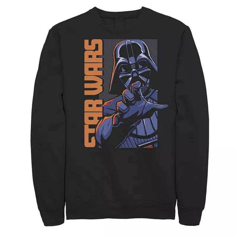 Mens Star Wars Darth Vader Reach Poster Sweatshirt Product Image