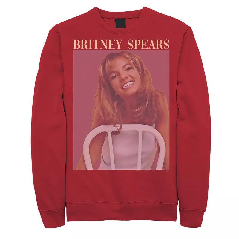 Mens Britney Spears Album Cover Poster Sweatshirt Product Image