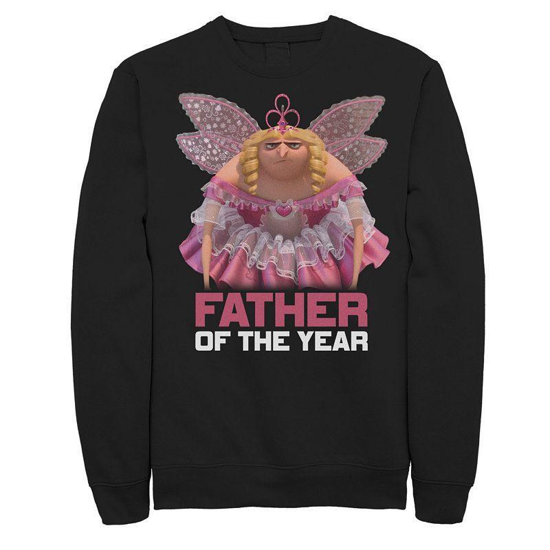 Mens Despicable Me Minions Gru Fairy Father Sweatshirt Product Image