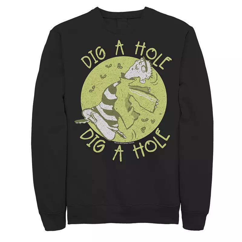 Mens Cartoon Network Ed Edd N Eddy Dig A Hole Pullover Sweatshirt Product Image