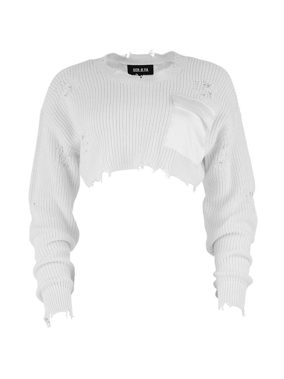 Womens Cropped Devin Sweater Product Image