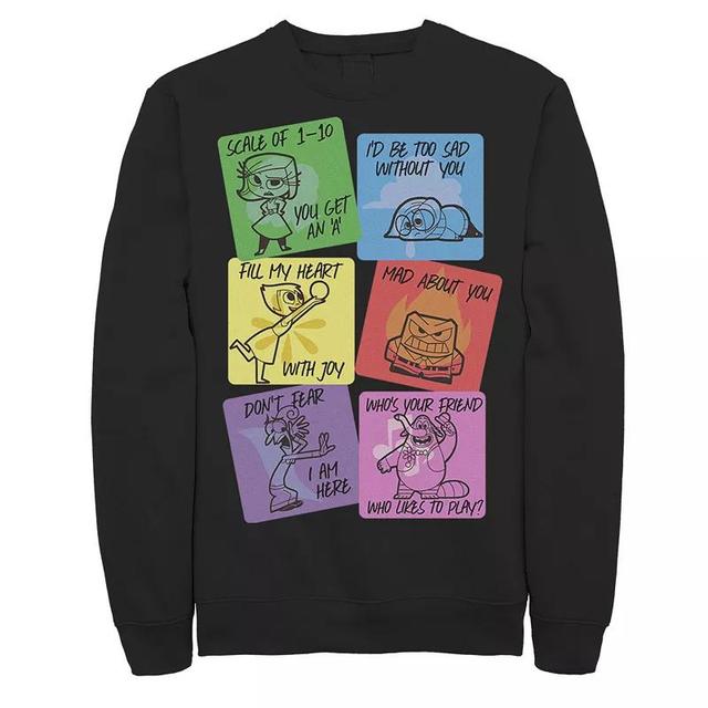 Disney / Pixars Inside Out Mens Valentines Cards Sweatshirt Product Image