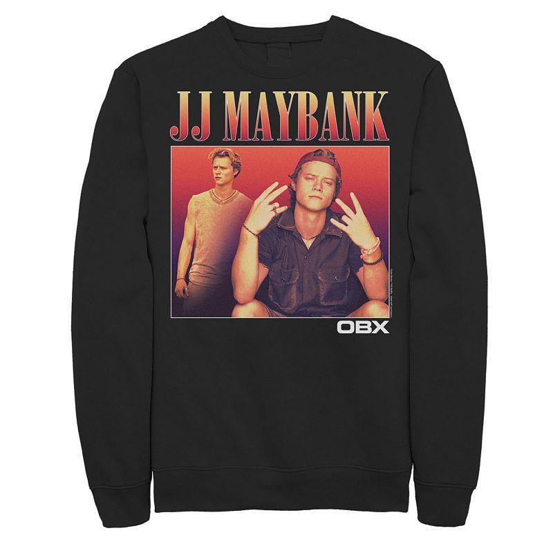 Mens Outer Banks JJ Maybank Portrait Sweatshirt Black Product Image