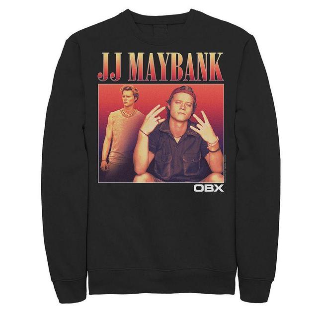 Mens Outer Banks JJ Maybank Portrait Sweatshirt Black Product Image