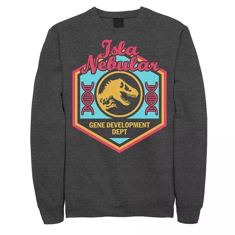 Mens Jurassic World Isla Nebular Gene Dept. Badge Sweatshirt Product Image