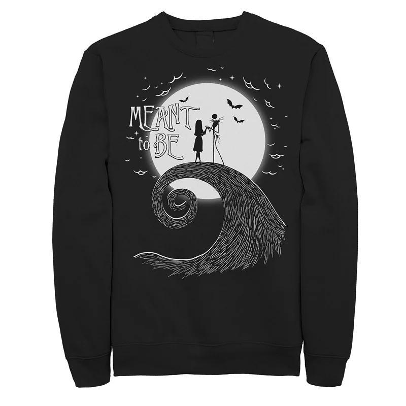 Disneys The Nightmare Before Christmas Jack And Sally Mens Sweatshirt Product Image