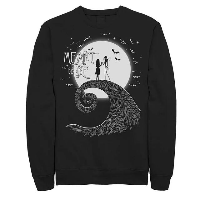 Mens Disney The Nightmare Before Christmas Jack And Sally Sweatshirt Product Image