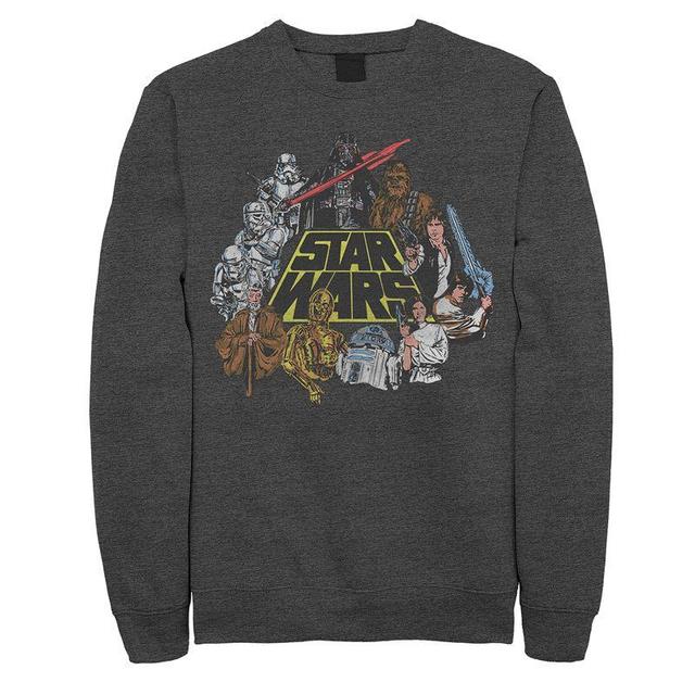 Mens Star Wars Classic Poster Sweatshirt Product Image