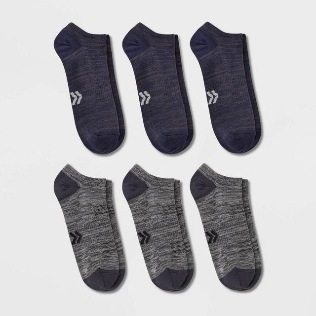 Mens Light Weight Tonal Random Feed Socks 6pk - All In Motion 6-12 Product Image