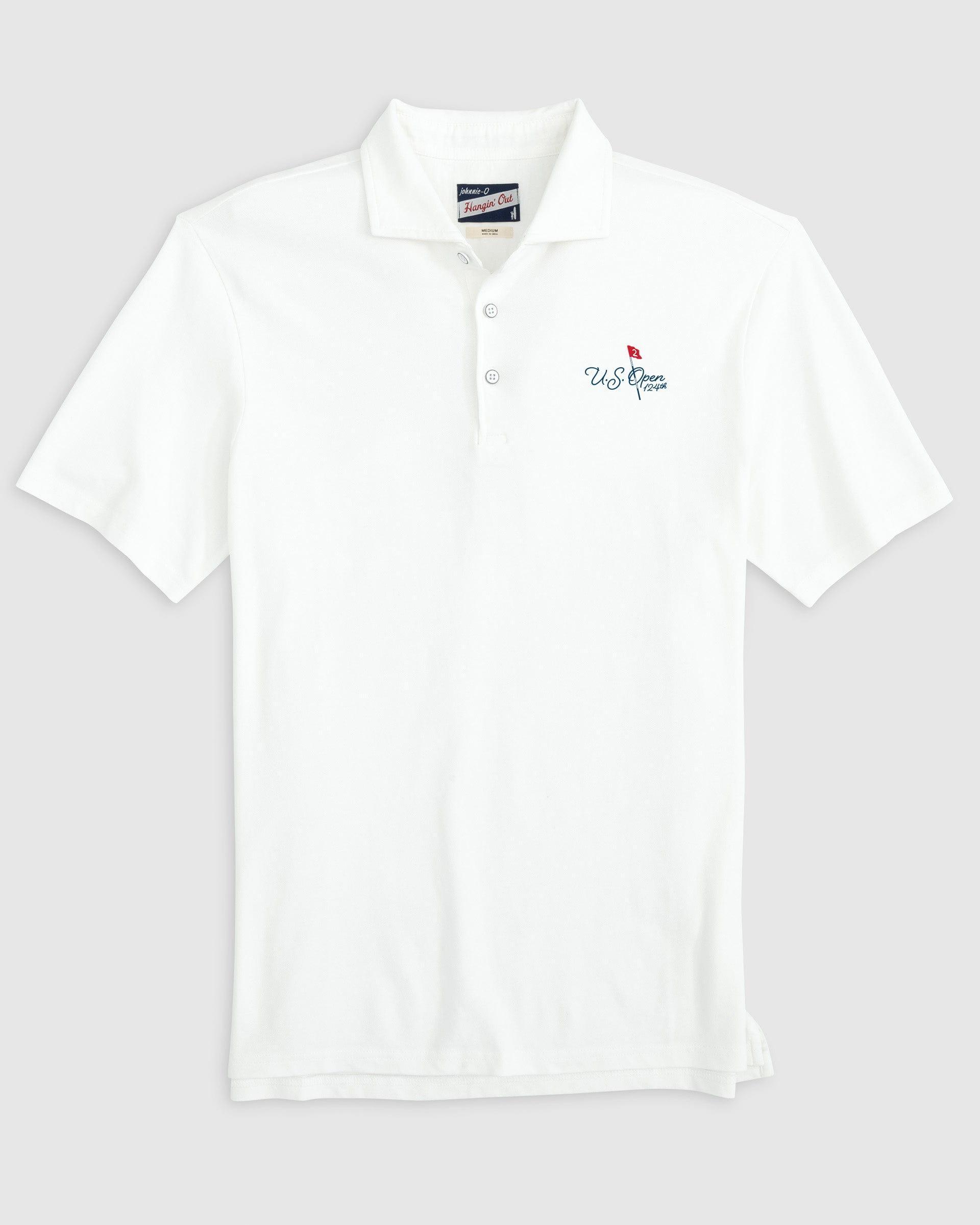 124th U.S. Open Shoreline Pique Polo - Script Logo Product Image