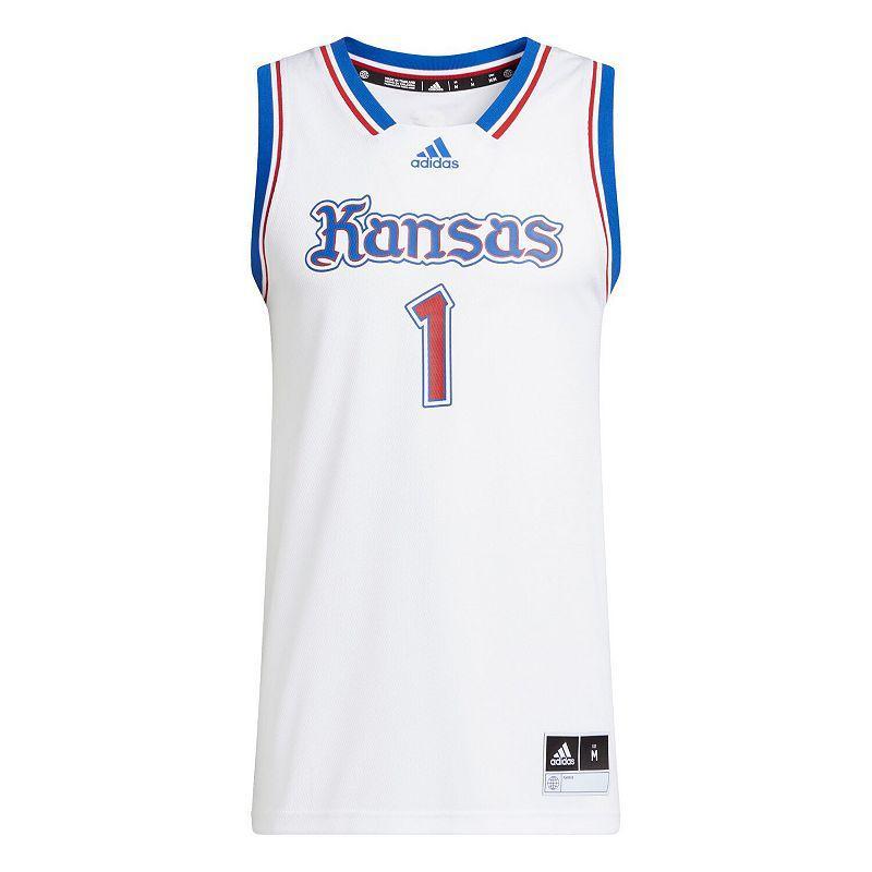 Mens adidas # Kansas Jayhawks Kansas Jayhawks Swingman Basketball Jersey Product Image