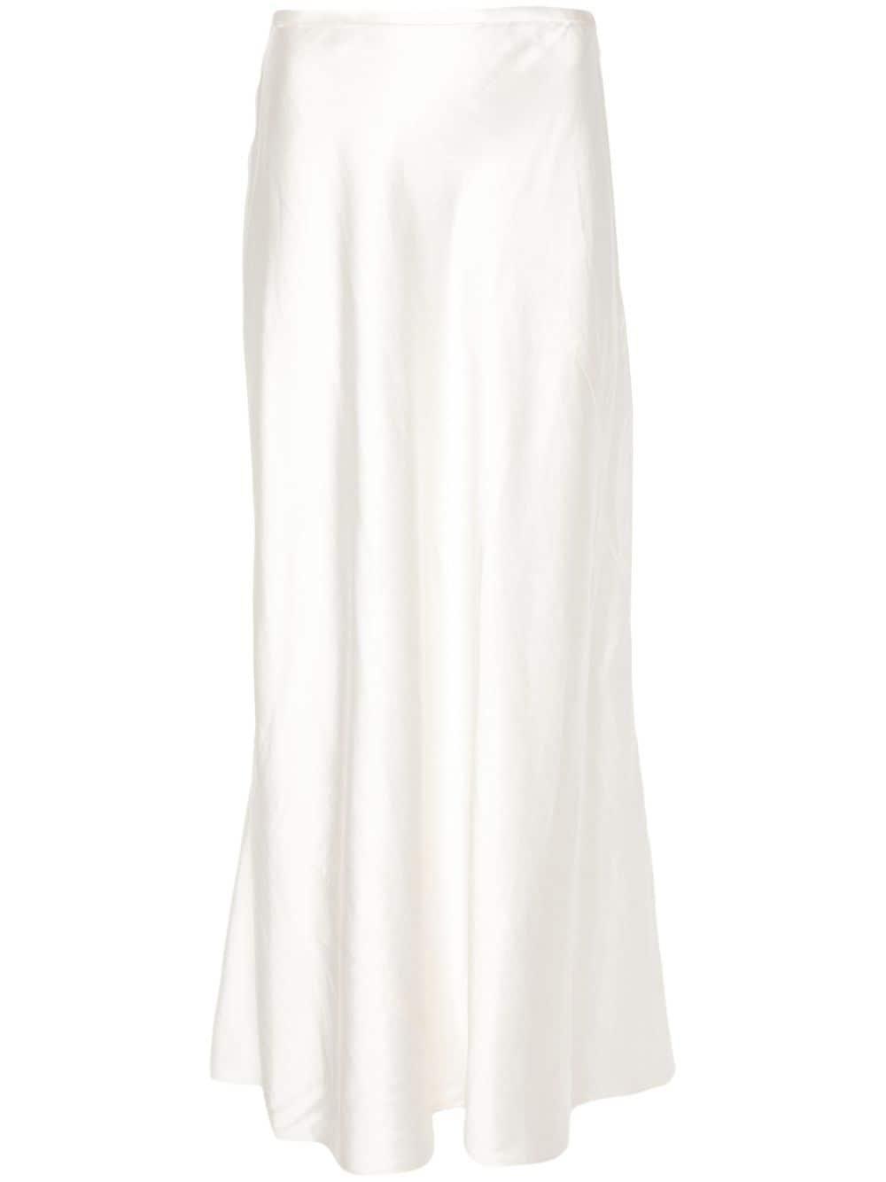 Harmony Long Skirt In White Product Image