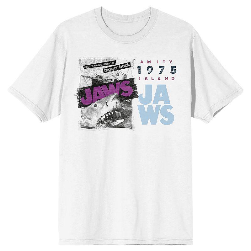 Mens Jaws Amity Island 1975 Graphic Tee Product Image