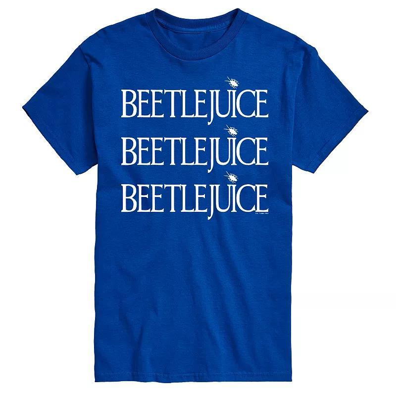 Mens Beetlejuice Stacked Tee Product Image