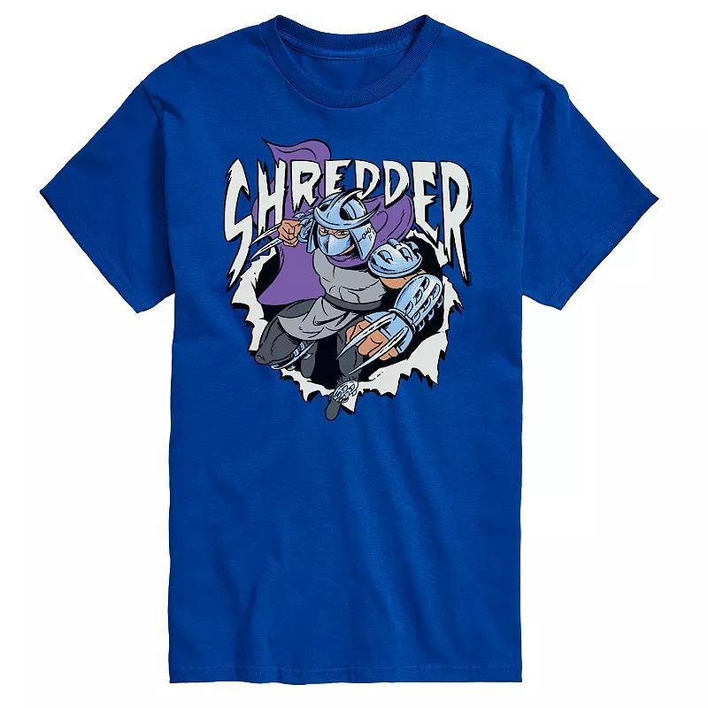 Big & Tall TMNT Shredder Graphic Tee, Mens Med Grey Product Image