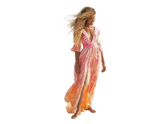 Maaji Ombre Foliage Aria Long Dress (Ombre) Women's Dress Product Image