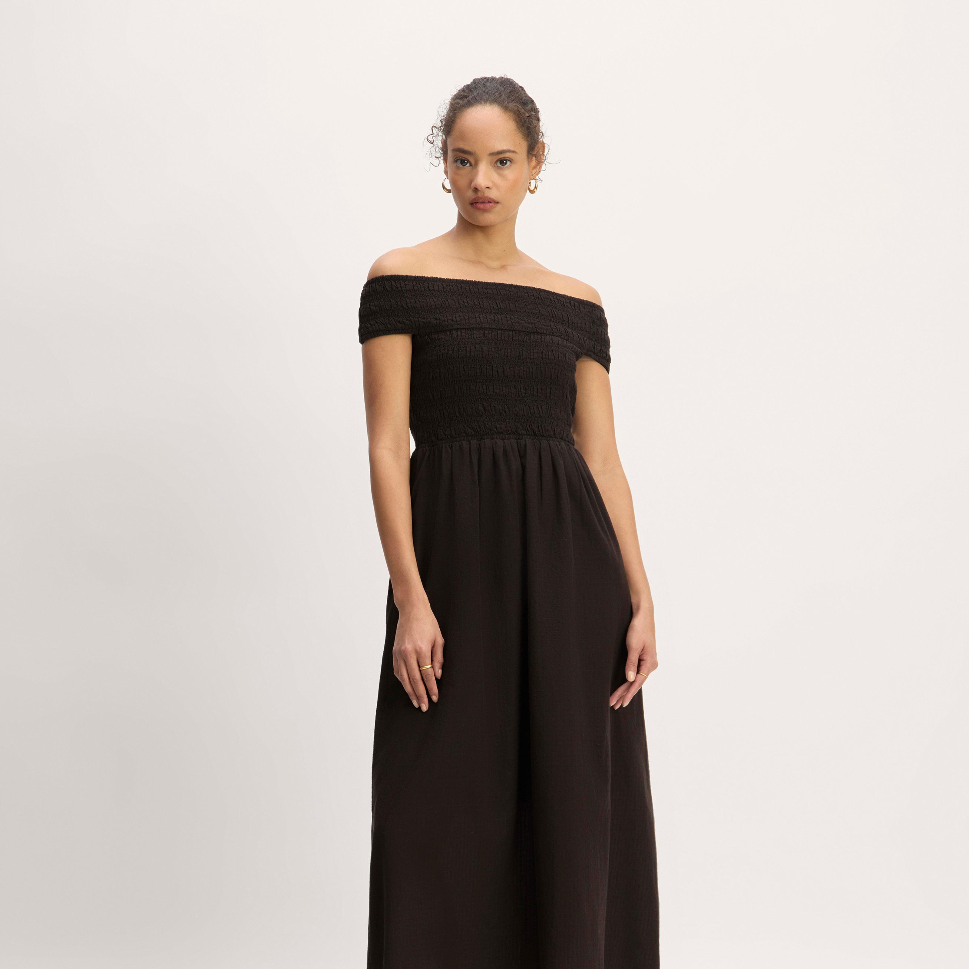 Womens Gauze Off-the-Shoulder Dress by Everlane Product Image