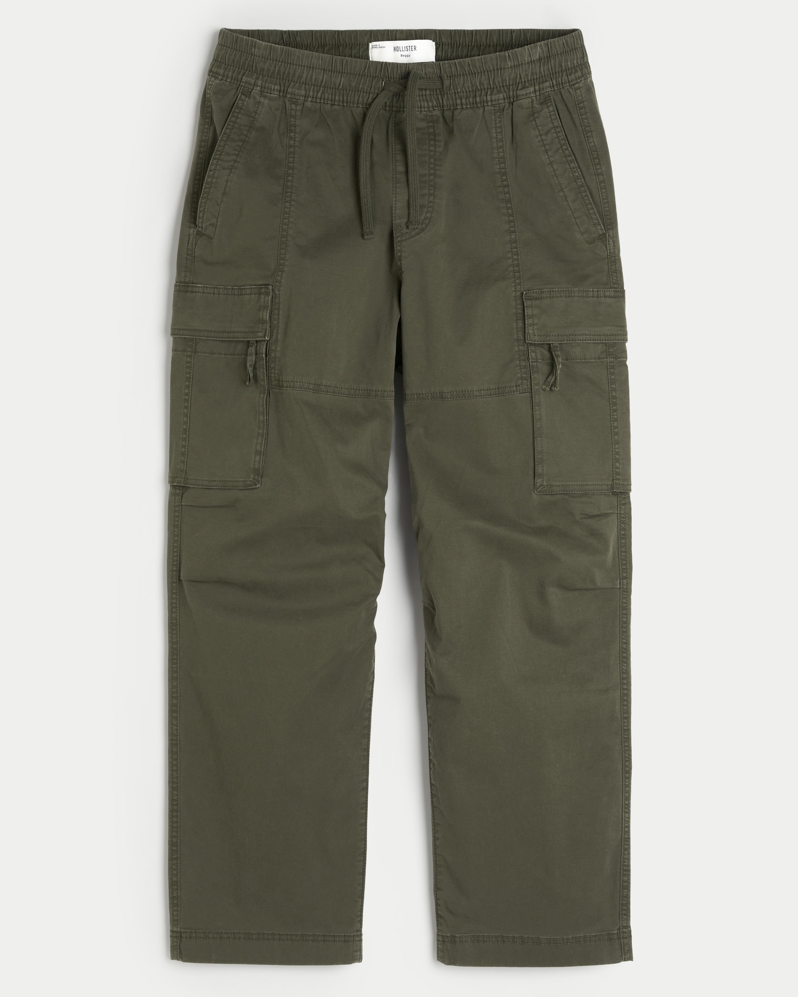 Baggy Cargo Pull-On Pants Product Image