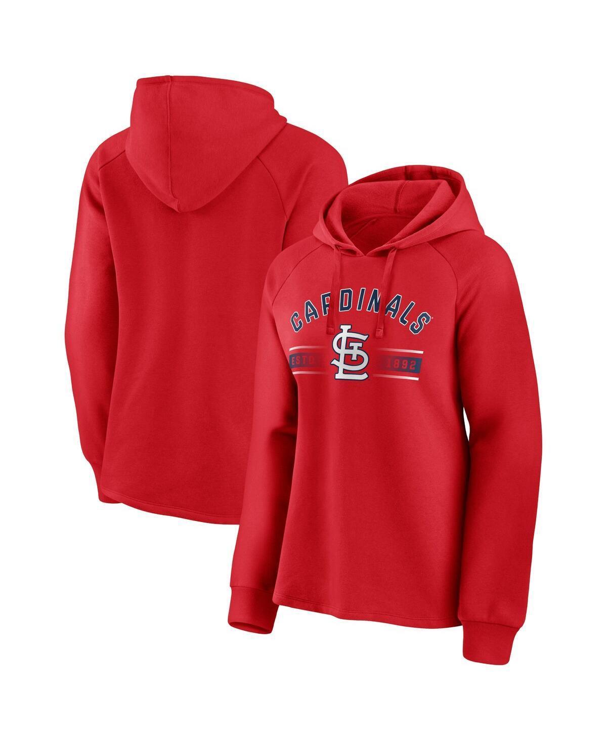 Womens Fanatics Branded Chicago Blackhawks Perfect Play Raglan Pullover Hoodie Product Image