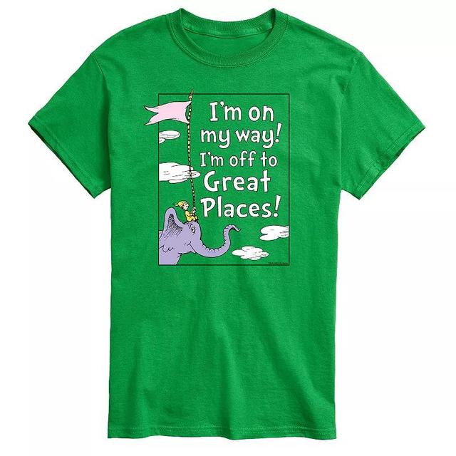 Big & Tall Dr. Seuss On My Way Tee, Mens Product Image