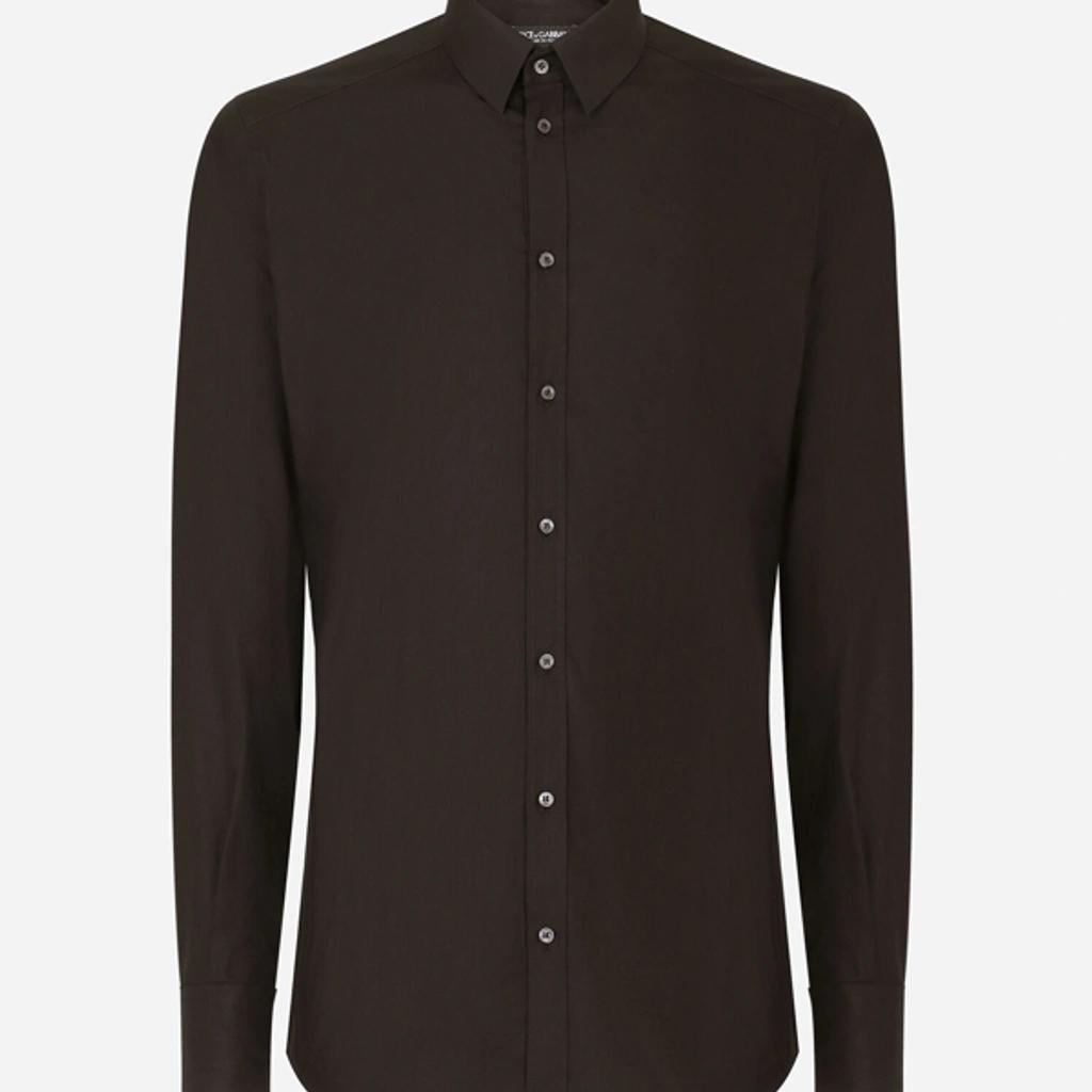 Black Cotton Shirt Product Image