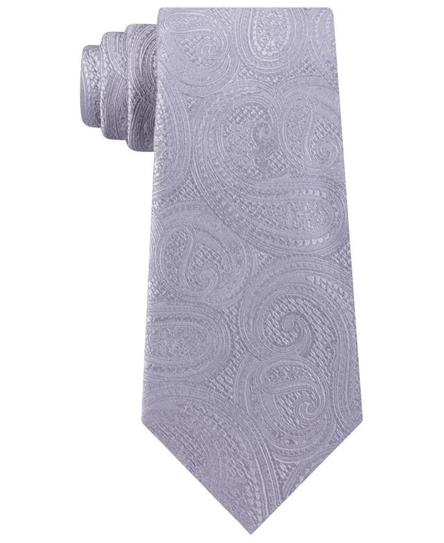 Michael Kors Mens Rich Texture Paisley Silk Tie Product Image