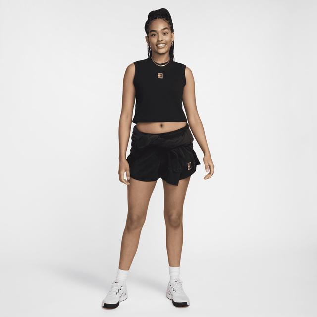 Nike Womens Court Heritage Cropped Tennis Tank Top Product Image