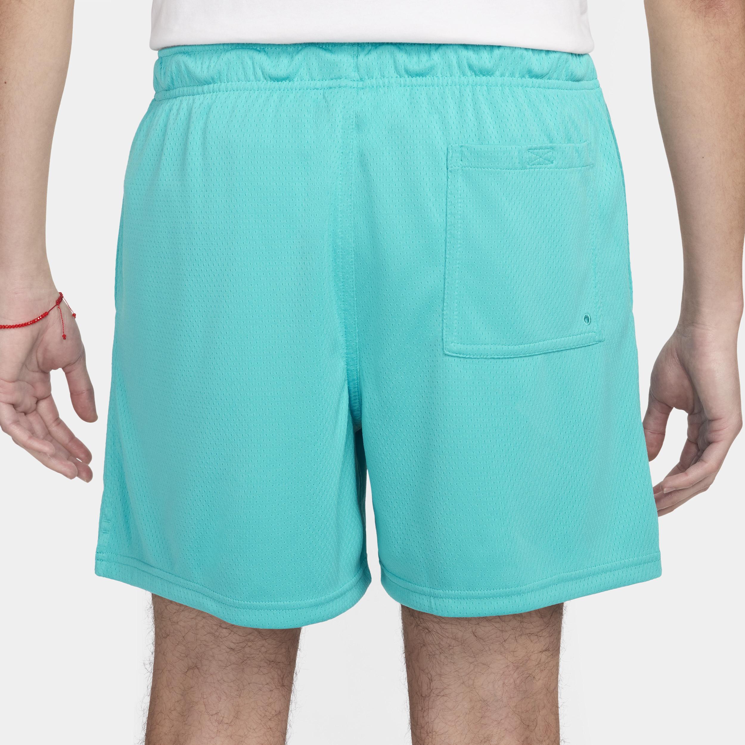 Nike Mens Nike Club Flow Mesh Shorts - Mens Dusty Cactus/White Product Image