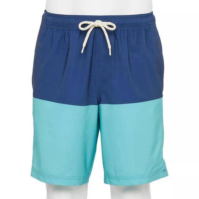 Mens Trinity Coast 9-in. Colorblock Swim Trunks Product Image