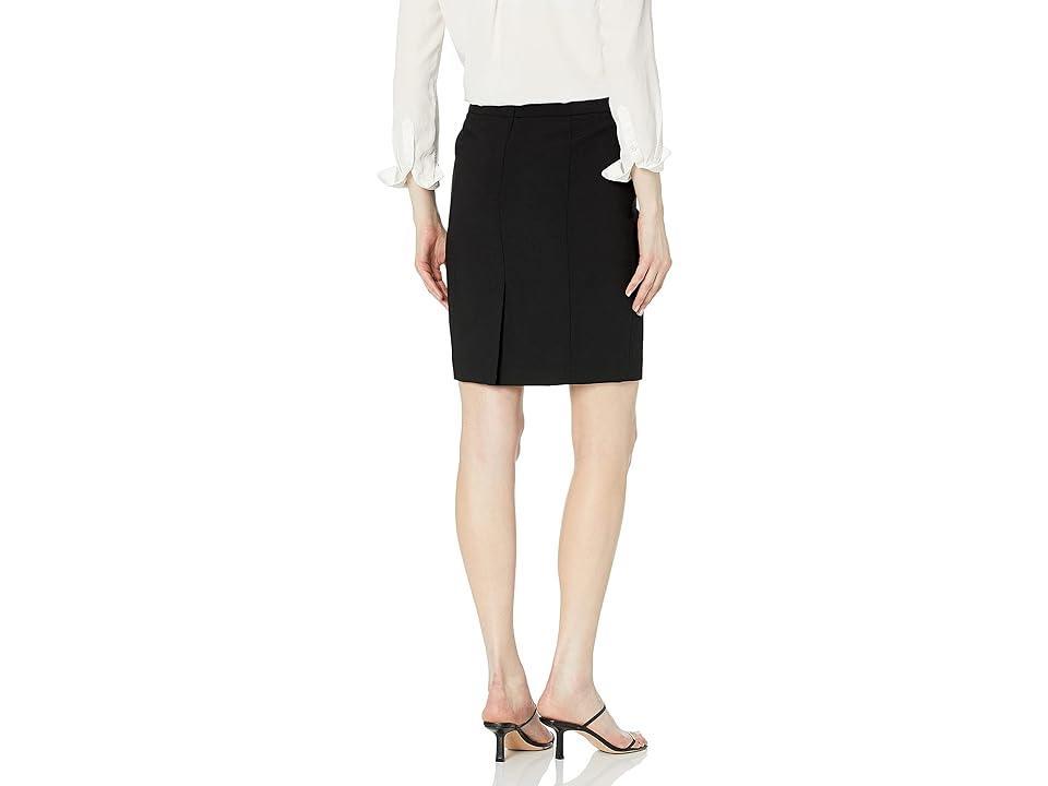 Calvin Klein Petite Size High Rise Luxe Stretch Pencil Skirt Product Image