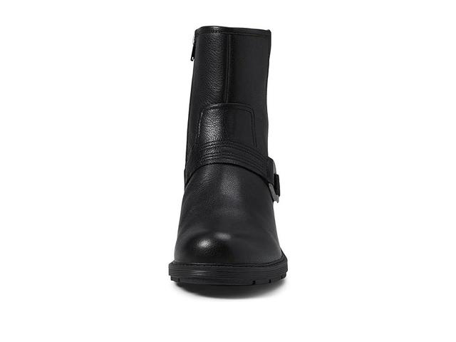 Clarks Hearth Cross Leather) Women's Boots Product Image