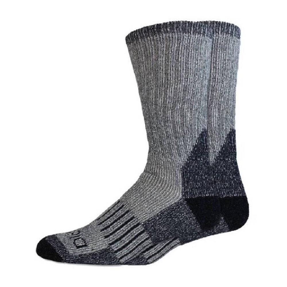 Dickies Mens Heavyweight Wool Blend Thermal Crew Socks 2pk - Navy Blue 6-12 Product Image