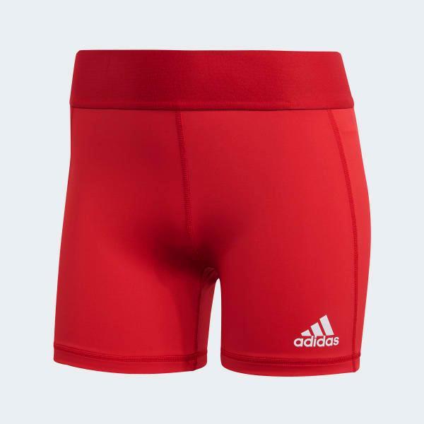 adidas Techfit Volleyball Shorts Team Power Red 2XL 3 Womens Product Image