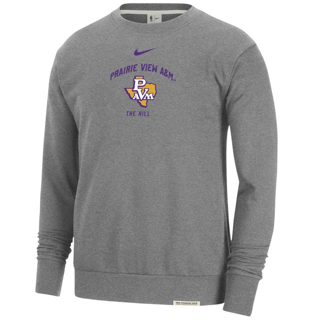 Prairie View A&M Standard Issue Nike Men's College Fleece Crew-Neck Sweatshirt Product Image