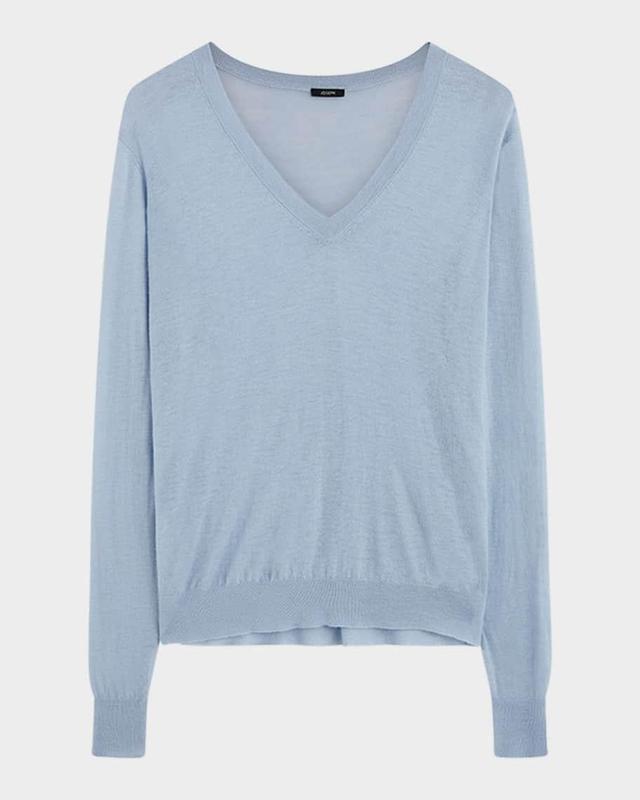 Cashair V-Neck Sweater Product Image