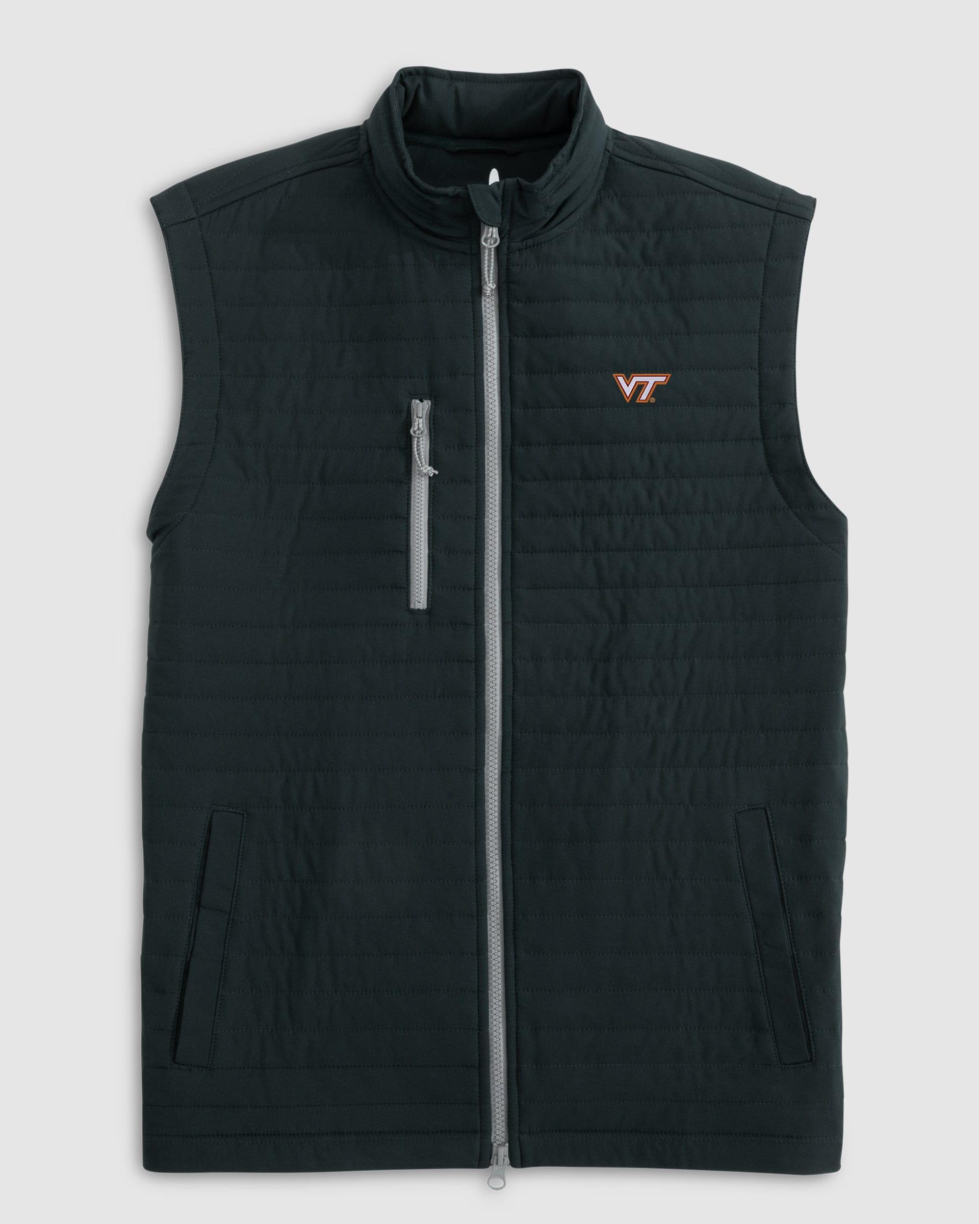 johnnie-O Virginia Tech Crosswind Quilted Performance Vest Product Image