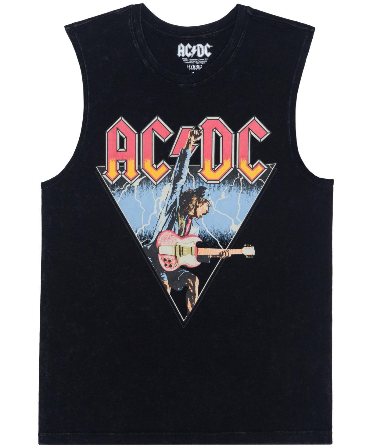 Hybrid Mens Acdc Graphic Muscle Tank Top Product Image