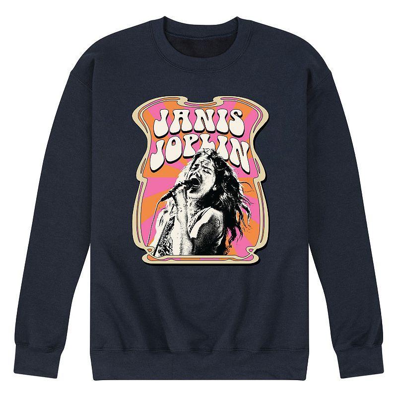 Mens Janis Joplin Poster Sweatshirt Product Image