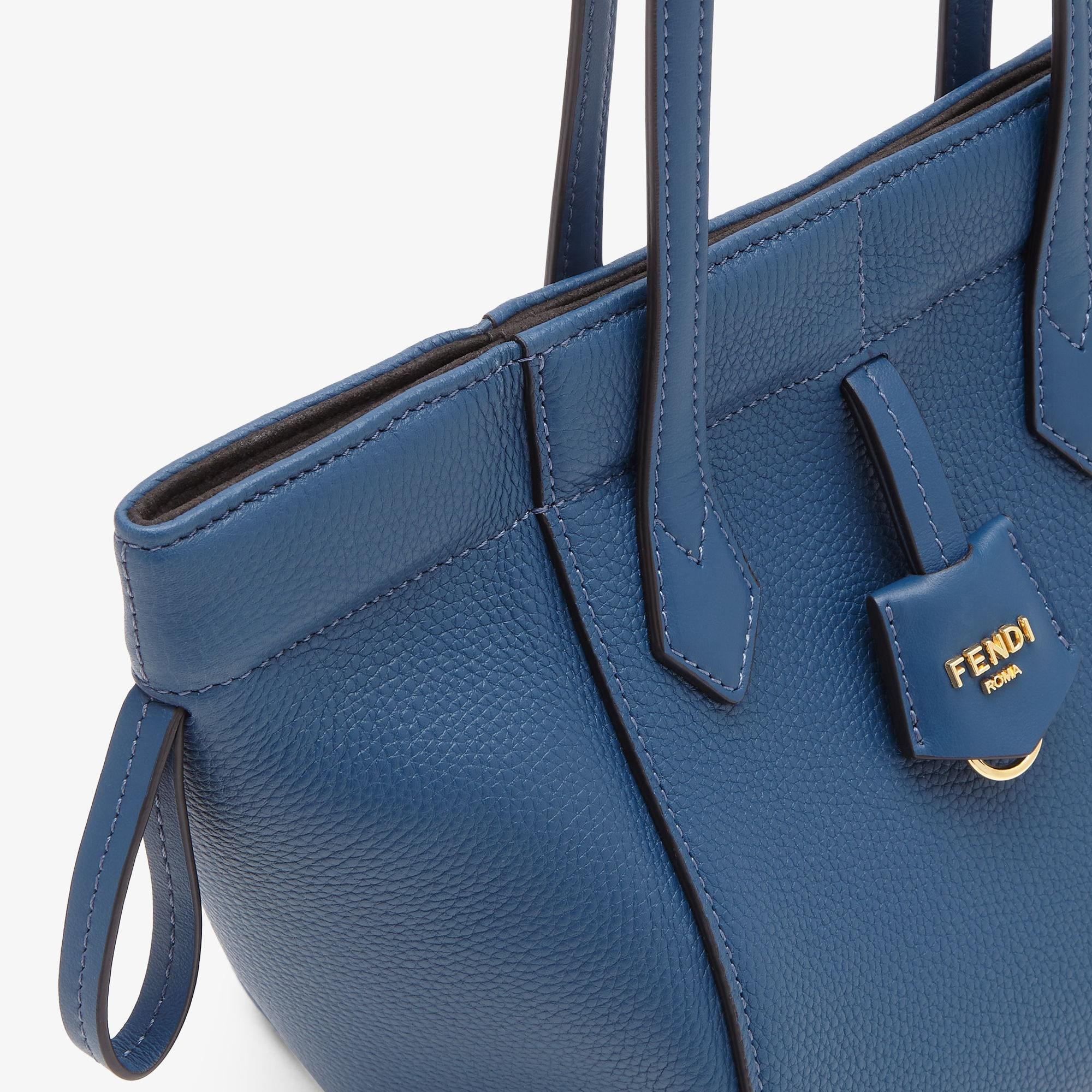 Fendi Origami MiniBlue leather mini bag that can be transformed Product Image