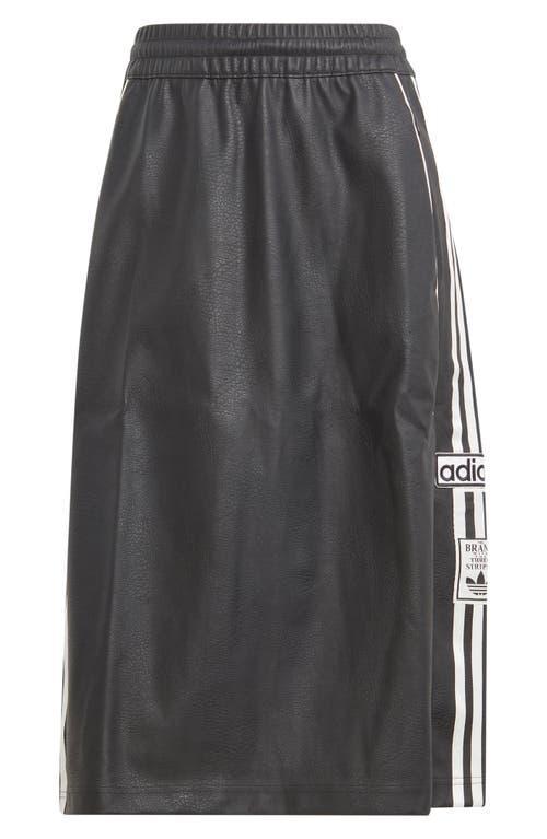 adidas Originals Adibreak Faux Leather Pull-On Skirt Product Image