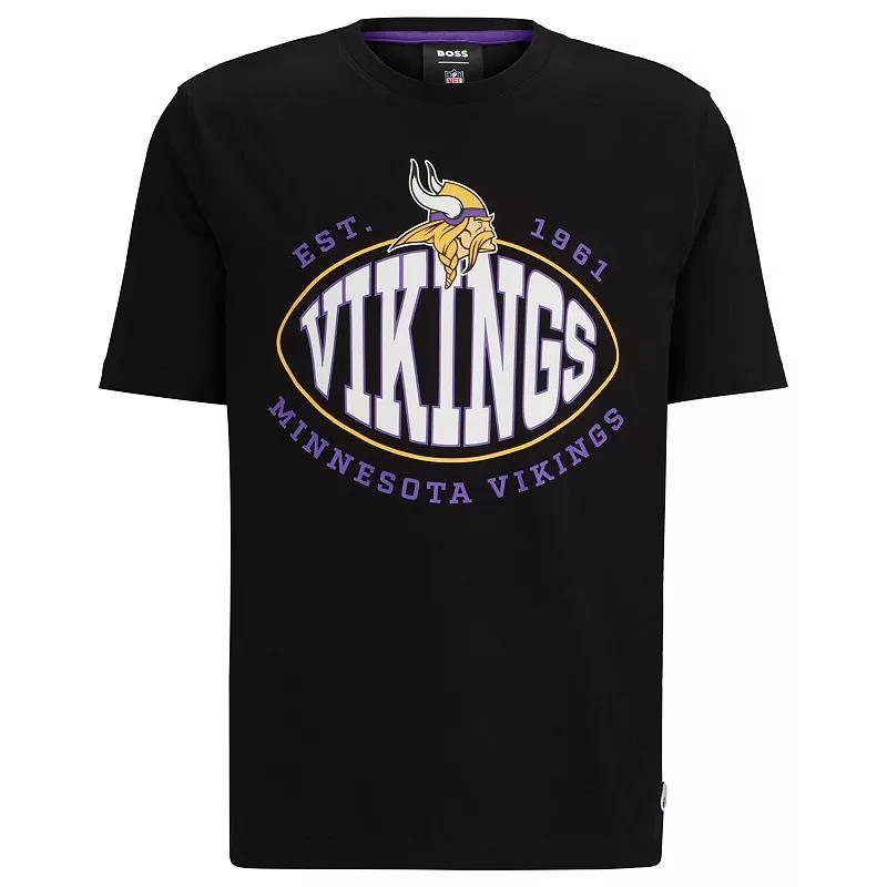 Mens BOSS X NFL Minnesota Vikings Trap T-Shirt Product Image